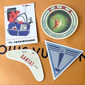 NEW Louis Vuitton Airline Labels
